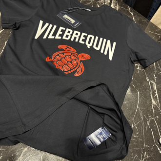 VILEBREQUIN Kaplumbağa Baskılı T-shirt