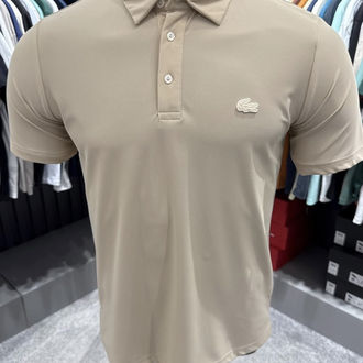 İthal Kırışmayan Kumaş Polo Yaka (26124-Bej)