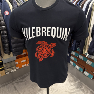 VILEBREQUIN Kaplumbağa Baskılı T-shirt