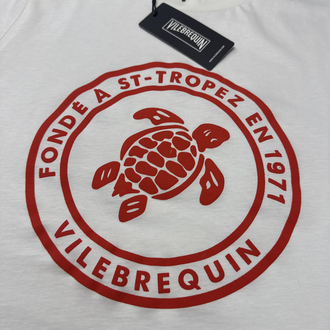 VILEBREQUIN Kaplumbağa Baskılı T-shirt