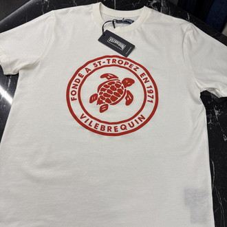 VILEBREQUIN Kaplumbağa Baskılı T-shirt
