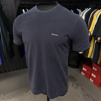 İthal Kiton T-shirt  Kırışmayan Kumaş (2286-Lacivert)
