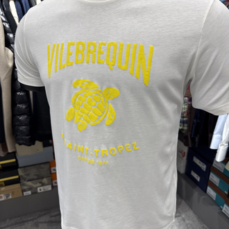 VILEBREQUIN Kaplumbağa Baskılı T-shirt