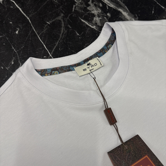 Premium Etro T-shirt (2238-Beyaz)
