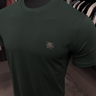 Premium Etro T-shirt (2238-Koyu Yeşil)