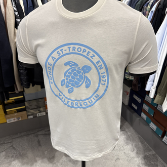 VILEBREQUIN Kaplumbağa Baskılı T-shirt