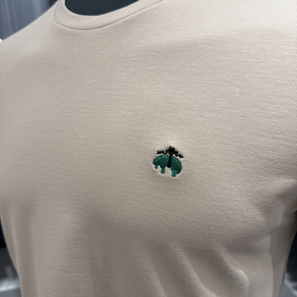 Premium Brooks Brothres T-shirt (2245-Bej)