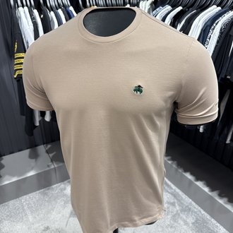 Premium Brooks Brothres T-shirt (2245-Bej)