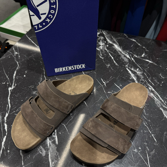 Birkenstock Yeni Sezon Cırtlı Terlik (Kahverengi)