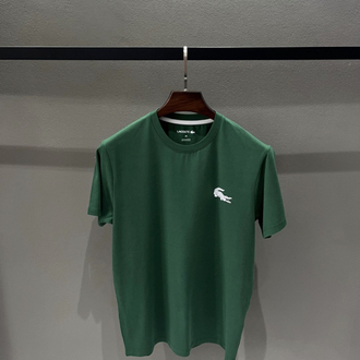 Premium Kırışmayan Kumaş T-shirt (26128- Yeşil )
