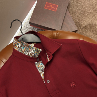 Etro Polo Yaka (3374-Bordo)