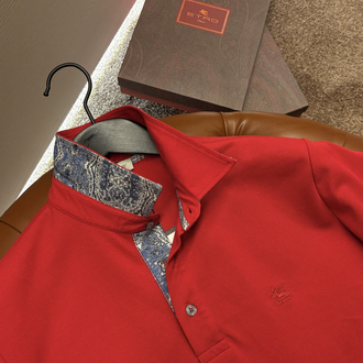 Etro Polo Yaka (3374-Kırmızı)