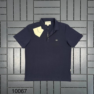 İthal Valentino Polo Yaka  Kırışmayan Kumaş (10067-Lacivert)