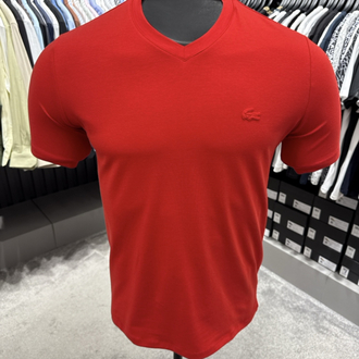 V Yaka T-shirt (2001 -Kırmızı)