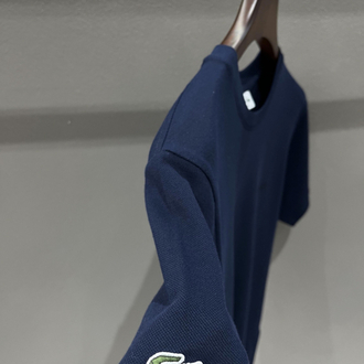 Premium Pike Kumaş T-shirt (26129- Lacivert)