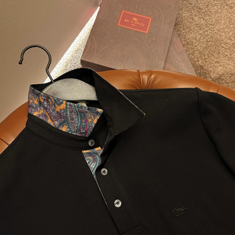 Etro Polo Yaka (3374-Siyah)