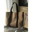 Black Linen Bag 