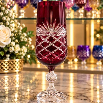 180 ML STERNA KAHVEYANI KADEH YENİ ANANAS BORDO