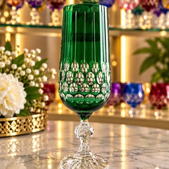 180 ML STERNA KAHVEYANI KADEH DİK DAMLA YEŞİL