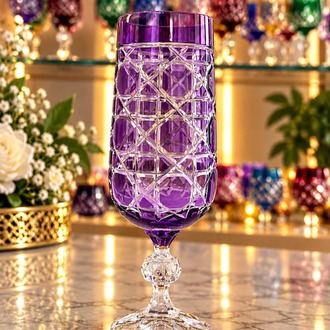 180 ML STERNA KAHVEYANI KADEH YENİ HASIR MOR