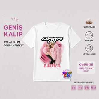 manifest lidya tişört baskılı t-shirt