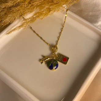 Charm Detaylı Kolye