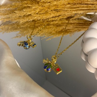 Charm Detaylı Kolye
