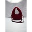 Puffy Bordo Teddy Çanta 5006