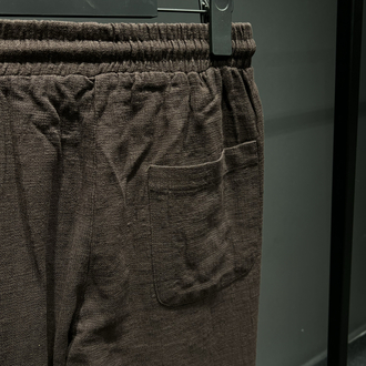 RL Premium Keten Kahverengi Pantolon