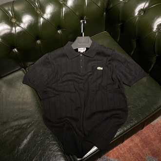 LCST - Premium Siyah Triko Polo Yaka
