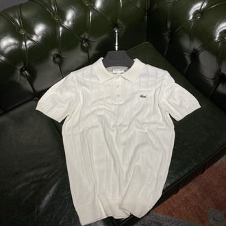 LCST - Premium Beyaz Triko Polo Yaka
