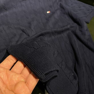 Tommy Hilfiger- Premium Lacivert Triko Kazak
