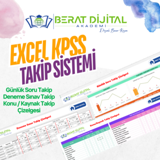 KPSS 90 Günlük Program + Excel Takip Sistemi