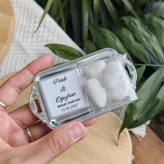 Mini tepsi nikah şekeri
