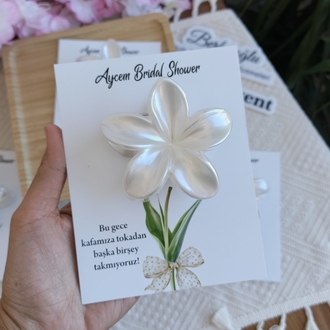 Bride / Kına hediyesi lotus toka