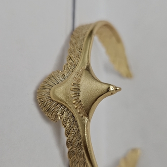 Kuş Figür Desenli Vintage bilekliğimiz