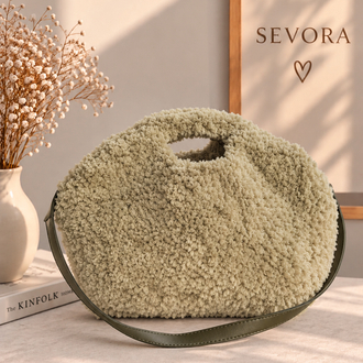Peluş Burslu Çanta