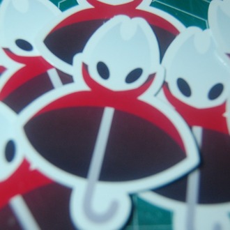 Su Geçirmez Umbrella Hornet Sticker