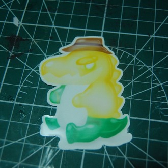Su Geçirmez TADC Gummigoo Stickerı