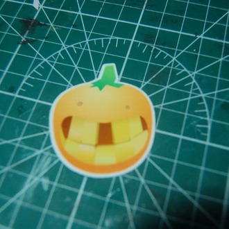 Su Geçirmez POMPKIN Sticker (1 Adet)