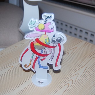 Gangle ve Zooble Standee