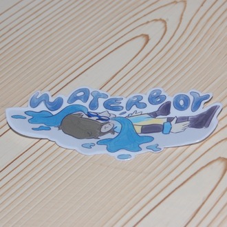 Su Geçirmez Waterboy Sticker