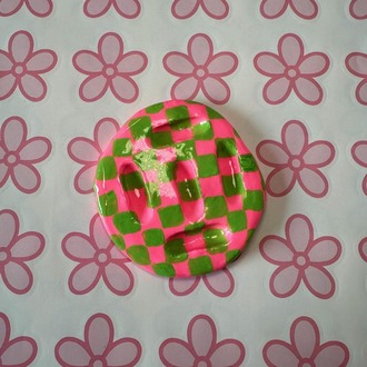 Handmade Green Ring Holder