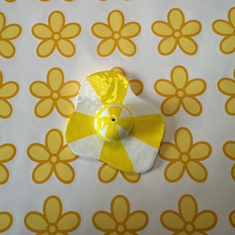 Handmade Yellow Incense Holder