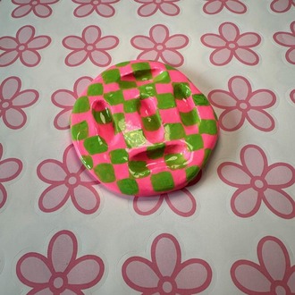 Handmade Green Ring Holder