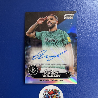 Callum Wilson imzalı kart