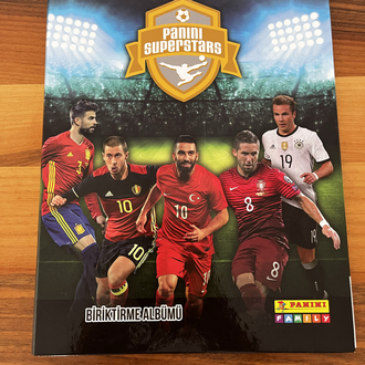 2016 Panini Superstars Full Set Çıkartma Albüm