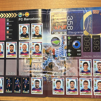 2016 Panini Fifa 365 sticker albümü