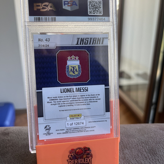 Lionel Messi PSA 7 Panini Instant 