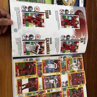 2016 Panini Superstars Full Set Çıkartma Albüm